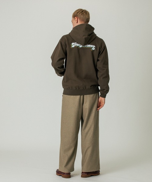 SILAS(サイラス)の「RETRO ZIP HOODIE(パーカー・メンズ・アッシュ/ブラウン/ブラック・XL/L/M)」の20枚目の写真