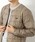 TAIONi^CIj́uyTAION/^CIzʒNWhJCREW NECK BUTTON DOWN JACKETi_EWPbg/R[gjvbJ[L