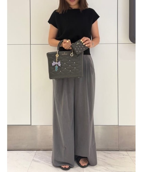 SAMANTHAVEGA（サマンサベガ）の「ディズニーヴィランズコレクション 「アースラ」　ハンドバッグ（ハンドバッグ・レディース・ダークグレー・FREE）」の9枚目の写真