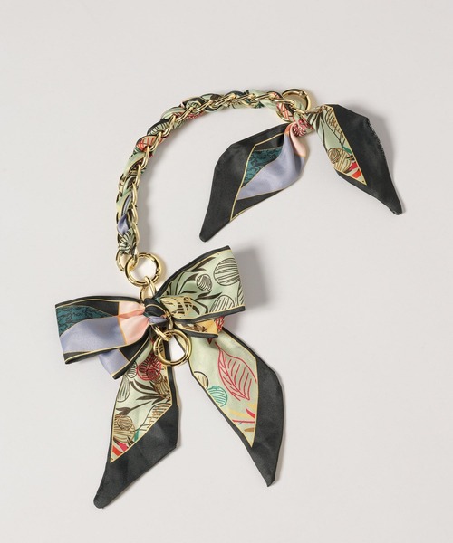 Andemiu（アンデミュウ）の「スカーフチャーム592842（チャーム・レディース・ブラウン系その他4/グリーン系その他2/グリーン系その他4・FREE）」の8枚目の写真