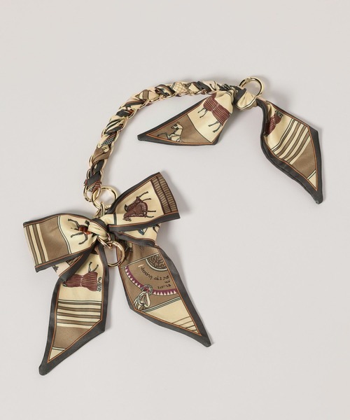 Andemiu（アンデミュウ）の「スカーフチャーム592842（チャーム・レディース・ブラウン系その他4/グリーン系その他2/グリーン系その他4・FREE）」の10枚目の写真