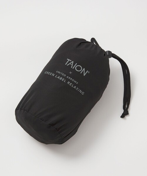 TAION(タイオン)の「【別注】<TAION>ボタン ショート ダウン(ダウンジャケット/コート・レディース・モカ/ライトブルー/ブラック・FREE)」の8枚目の写真