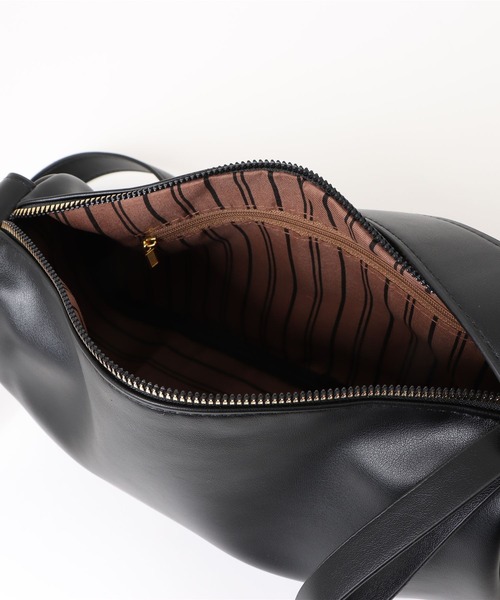 Shelly island（シェリーアイランド）の「ワンハンドルショルダーバッグ（ショルダーバッグ・レディース・ブラック/ホワイト/ブラウン・FREE）」の17枚目の写真