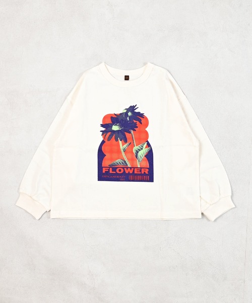 Life Support Products（ライフサポートプロダクツ）の「プリントロンティー（Tシャツ/カットソー・キッズ・ブラック/ネイビー/キナリ/レッド/ホワイト/グリーン/杢グレー/オフホワイト/ピンク/ブラウン・110/100/95/90/80/150/140/130/120）」の18枚目の写真