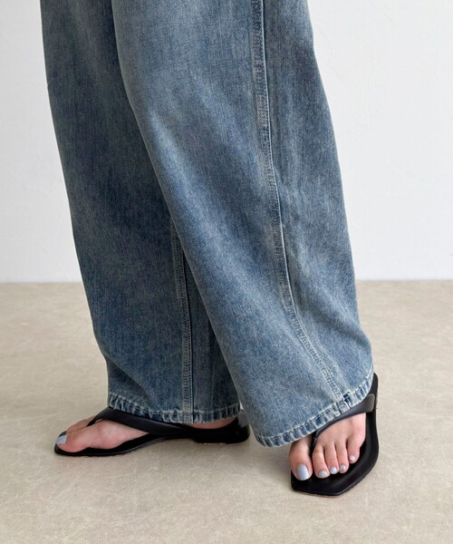 fredy emue（フレディエミュ）の「デニムペインターパンツ（デニムパンツ・レディース・ブルー・36/38）」の19枚目の写真