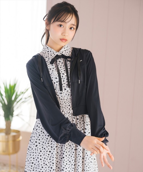 WILLSELECTION(ウィルセレクション)の「UVカット機能パーカー(パーカー・レディース・ピンク/ライトグレー/イエロー/ブラック/オフホワイト・SMALL/MEDIUM)」の16枚目の写真