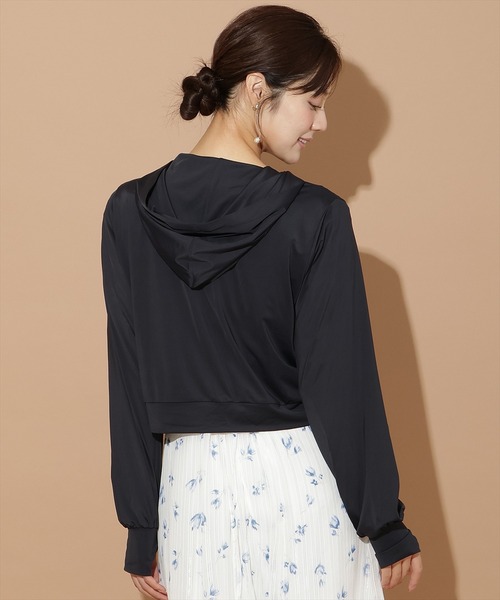 WILLSELECTION(ウィルセレクション)の「UVカット機能パーカー(パーカー・レディース・ピンク/ライトグレー/イエロー/ブラック/オフホワイト・SMALL/MEDIUM)」の19枚目の写真