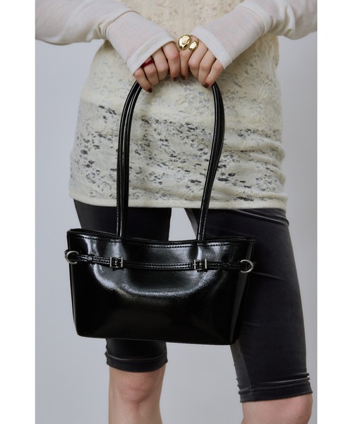 un/neu（アンノイ）の「ナローベルトスクエアボストン（ボストンバッグ・レディース・ブラック/キャメル/レッド/ブルー・FREE）」の18枚目の写真