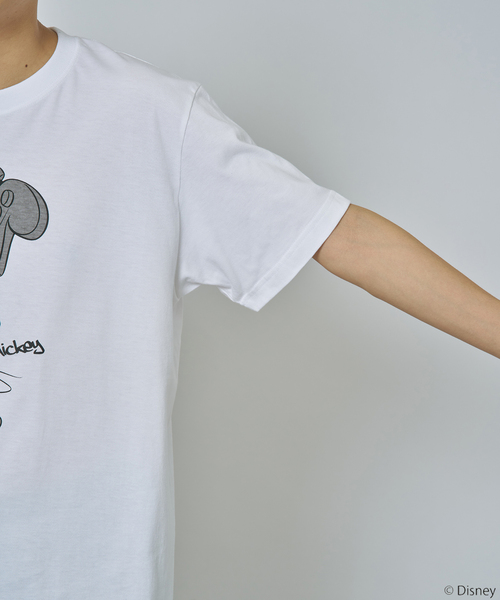 GOOD ROCK SPEED(グッドロックスピード)の「【GOOD ROCK SPEED/グッドロックスピード】別注 / MICKEY/ミッキー/Tシャツ(Tシャツ/カットソー・メンズ・ブラック/ブラック系その他/ホワイト・MEDIUM/LARGE)」の20枚目の写真