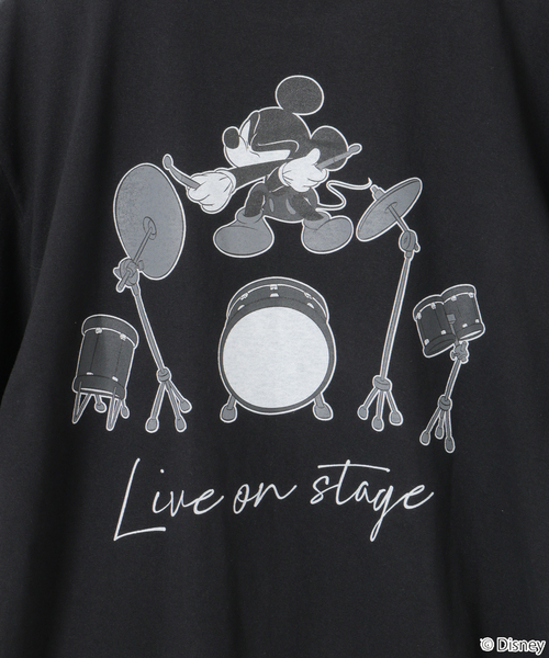GOOD ROCK SPEED(グッドロックスピード)の「【GOOD ROCK SPEED/グッドロックスピード】別注 / MICKEY/ミッキー/Tシャツ(Tシャツ/カットソー・メンズ・ブラック/ブラック系その他/ホワイト・MEDIUM/LARGE)」の11枚目の写真