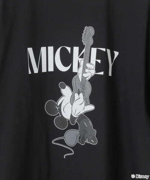GOOD ROCK SPEED(グッドロックスピード)の「【GOOD ROCK SPEED/グッドロックスピード】別注 / MICKEY/ミッキー/Tシャツ(Tシャツ/カットソー・メンズ・ブラック/ブラック系その他/ホワイト・MEDIUM/LARGE)」の8枚目の写真