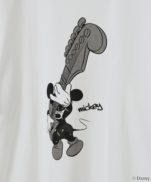 GOOD ROCK SPEED(グッドロックスピード)の「【GOOD ROCK SPEED/グッドロックスピード】別注 / MICKEY/ミッキー/Tシャツ(Tシャツ/カットソー・メンズ・ブラック/ブラック系その他/ホワイト・MEDIUM/LARGE)」の6枚目の写真