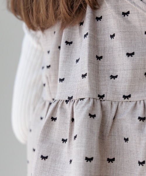 flower(フラワー)の「タイニーリボンビスチェ(キャミソール・レディース・ブラック/グレー/ブラウン・FREE)」の10枚目の写真