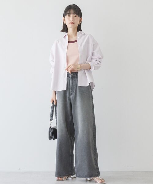 AMERICAN HOLIC（アメリカンホリック）の「アソートテレコタンクトップ（タンクトップ・レディース・アイボリー/ブラック/グレイッシュベージュ/キャメル/サーモンピンク・M/L）」の18枚目の写真