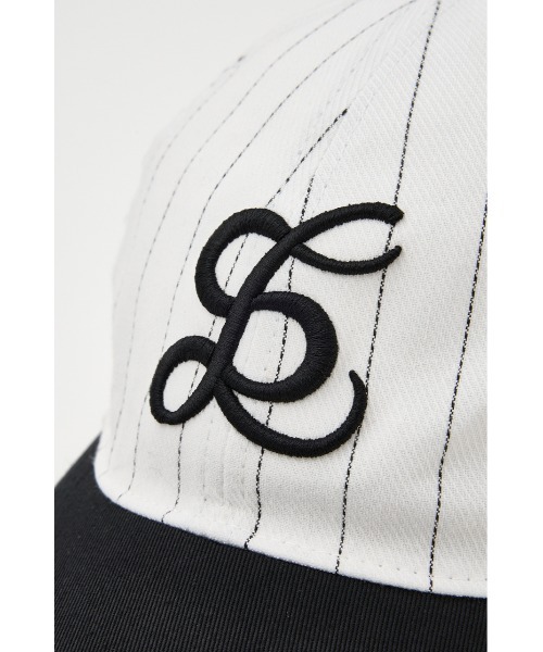 SLY（スライ）の「SLY LOGO BASEBALL CAP スライ ロゴ ベースボール キャップ 秋服（キャップ・レディース・ネイビー/ブラック・FREE）」の7枚目の写真