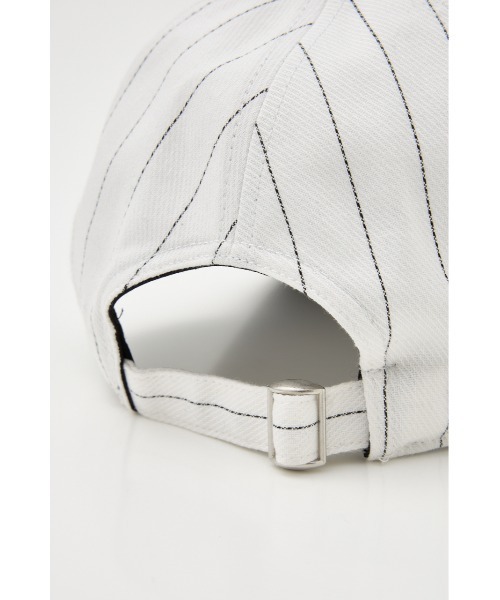 SLY（スライ）の「SLY LOGO BASEBALL CAP スライ ロゴ ベースボール キャップ 秋服（キャップ・レディース・ネイビー/ブラック・FREE）」の8枚目の写真