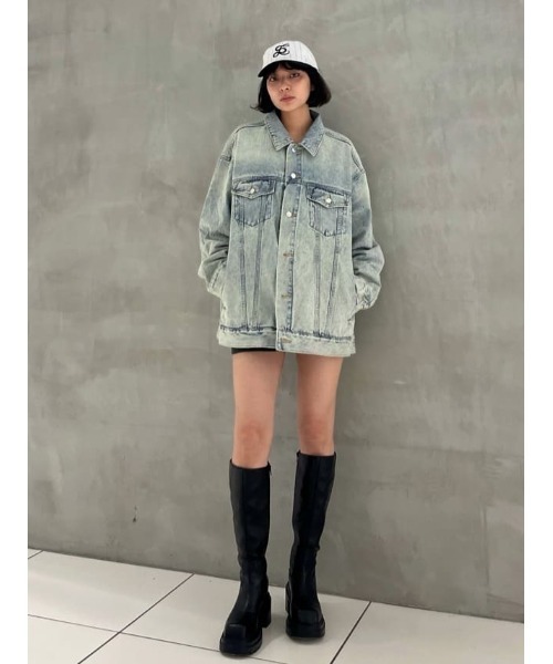 SLY（スライ）の「SLY LOGO BASEBALL CAP スライ ロゴ ベースボール キャップ 秋服（キャップ・レディース・ネイビー/ブラック・FREE）」の22枚目の写真