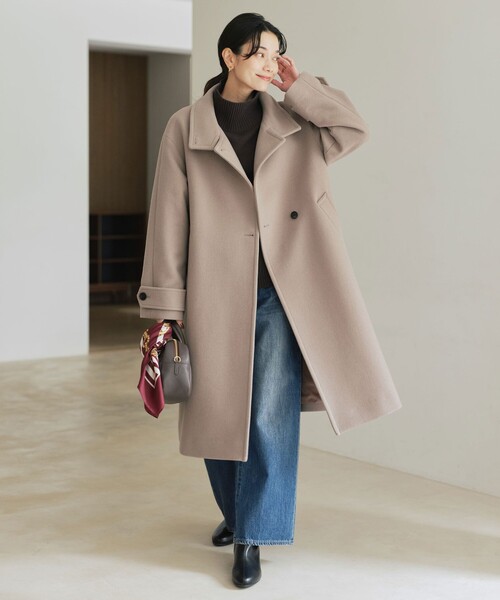 GREEN LABEL RELAXING【美品】 ダブル チェック ブラウン green label relaxing（グリーンレーベルリラクシング）の「◇FM