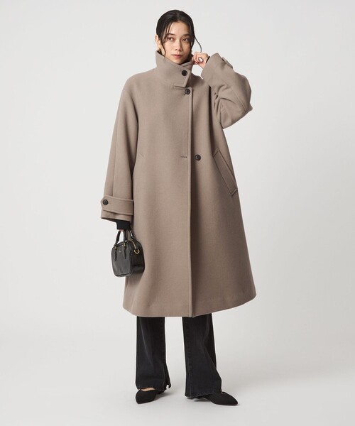 size SHORT/TALLあり］SENTDALE WOOL スタンドカラー ロング コート
