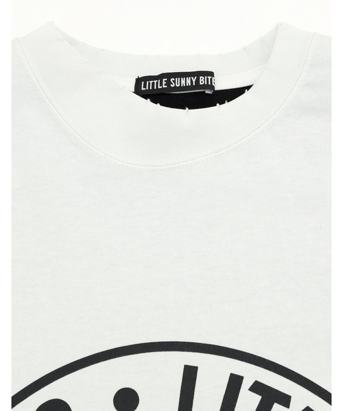 Little sunny bite（リトルサニーバイト）の「LSB logo long tee（Tシャツ/カットソー・レディース・ホワイト/ブラック/ピンク・SMALL/MEDIUM）」の5枚目の写真