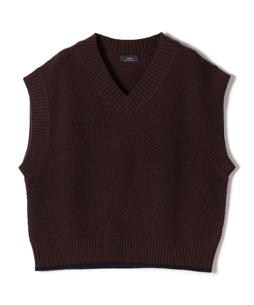 セール】SHIPS Primary Navy Label:〈手洗い可能〉メッシュ ライン