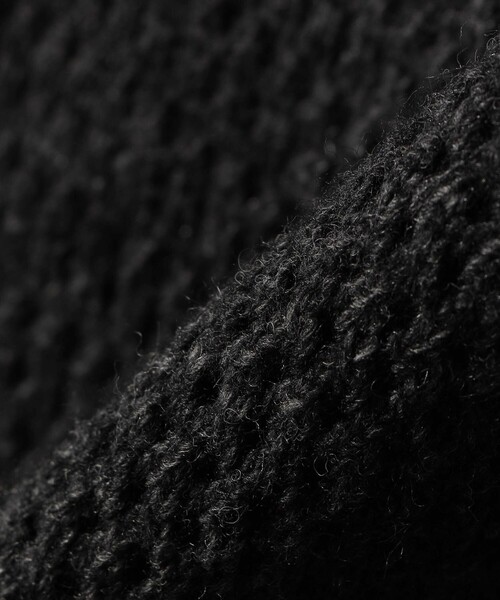 SHIPS(シップス)の「SHIPS Primary Navy Label:〈手洗い可能〉メッシュ ライン ニット ベスト(ニット/セーター・レディース・ブラウン/ダークグレー・ONE SIZE)」の3枚目の写真