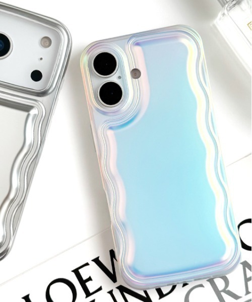 wavy loop case iPhone17 iPhone17 Pro なみなみ iPhoneケース