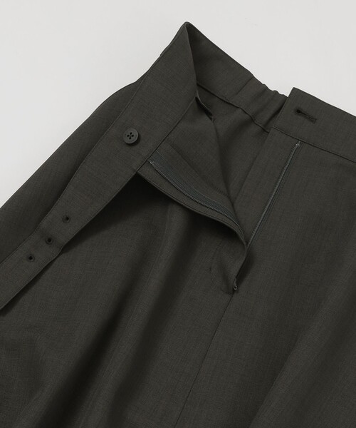 MACKINTOSH PHILOSOPHY（ﾏｯｷﾝﾄｯｼｭ ﾌｨﾛｿﾌｨｰ）の「ハイカウントグルカスカート（スカート・レディース・ベージュ系その他4/チャコールグレー・36/38）」の9枚目の写真