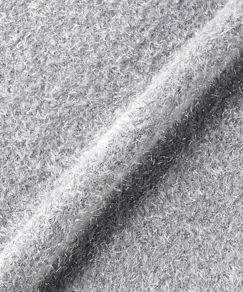 Pitta Re:)（ピッタリ）の「【Pitta Re:)】 ニット シャイニーフェザー Vネックベスト（ニット/セーター・レディース・シルバー/ゴールド・L/M）」の9枚目の写真