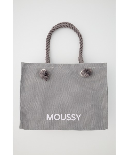 MOUSSY（マウジー）の「MOUSSY SOUVENIR CANVAS バッグ（トートバッグ・レディース・ホワイト/グレー/ブラック・FREE）」の22枚目の写真