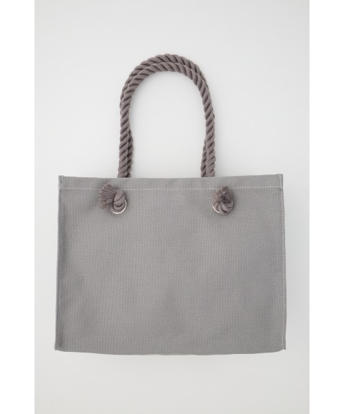 MOUSSY（マウジー）の「MOUSSY SOUVENIR CANVAS バッグ（トートバッグ・レディース・ホワイト/グレー/ブラック・FREE）」の16枚目の写真