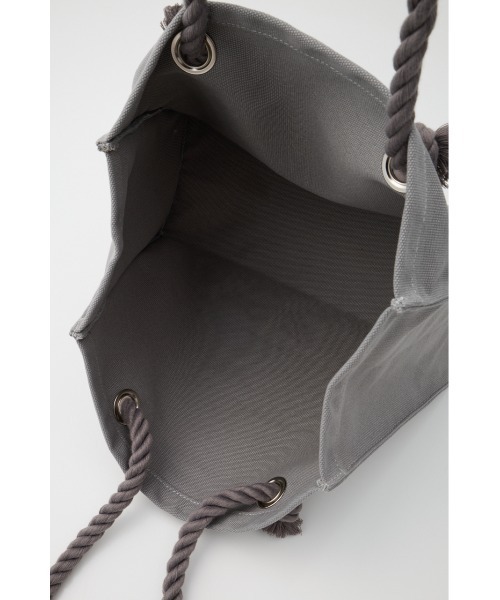 MOUSSY（マウジー）の「MOUSSY SOUVENIR CANVAS バッグ（トートバッグ・レディース・ホワイト/グレー/ブラック・FREE）」の20枚目の写真