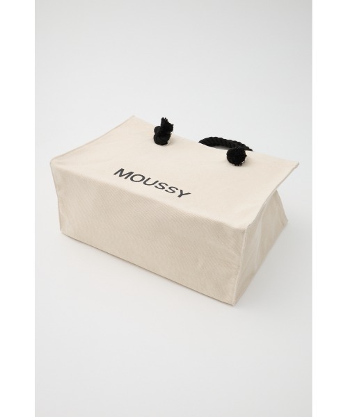 MOUSSY（マウジー）の「MOUSSY SOUVENIR CANVAS バッグ（トートバッグ・レディース・ホワイト/グレー/ブラック・FREE）」の8枚目の写真