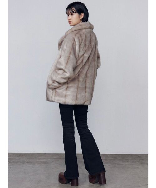 EMODA（エモダ）の「リボンポケットハイウエストパギンス（デニムパンツ・レディース・ブラック/インディゴブルー・SMALL/MEDIUM/X-SMALL）」の16枚目の写真