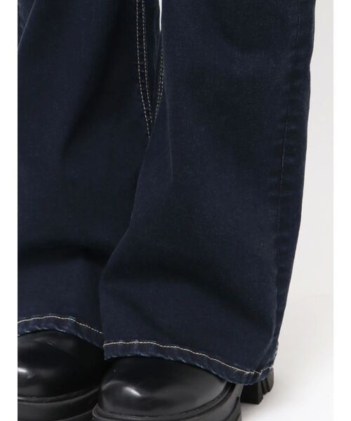 EMODA（エモダ）の「リボンポケットハイウエストパギンス（デニムパンツ・レディース・ブラック/インディゴブルー・SMALL/MEDIUM/X-SMALL）」の17枚目の写真