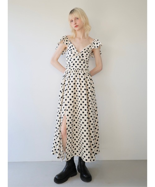mary dot dress