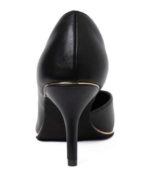 R&E（アールアンドイー）の「【R&E】ゴールドパイピングソールサイドオープンパンプス（パンプス・レディース・ブラック/ベージュ/ブラック系その他/ピンクベージュ・22.0cm/23.5cm/23.0cm/22.5cm/24.5cm/24.0cm）」の13枚目の写真