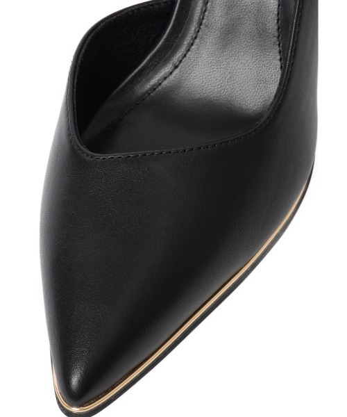 R&E（アールアンドイー）の「【R&E】ゴールドパイピングソールサイドオープンパンプス（パンプス・レディース・ブラック/ベージュ/ブラック系その他/ピンクベージュ・22.0cm/23.5cm/23.0cm/22.5cm/24.5cm/24.0cm）」の15枚目の写真