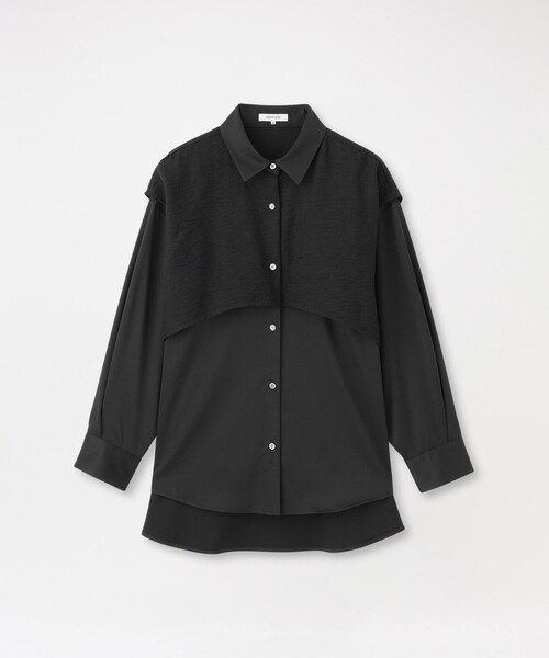 LOVELESS（ラブレス）の「レイヤードライクシャツ（シャツ/ブラウス・レディース・ホワイト系その他/グレー/ブラック・34/36）」の5枚目の写真