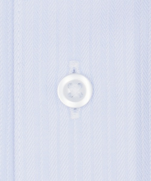 TOKYO SHIRTS(トウキョウシャツ)の「形態安定ノンアイロン ワイド 長袖ビジネスワイシャツ(ビジネスシャツ・メンズ・ブルー・首回り37cm-裄丈80cm/首回り39cm-裄丈80cm/首回り39cm-裄丈84cm/首回り41cm-裄丈82cm/首回り41cm-裄丈86cm/首回り42cm-裄丈82cm/首回り42cm-裄丈86cm/首回り43cm-裄丈82cm/首回り43cm-裄丈86cm/首回り37cm-裄丈84cm)」の4枚目の写真