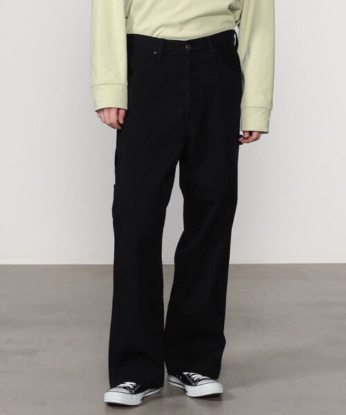 SCYE BASICS（サイベーシックス）の「SCYE BASICS | 〈別注〉ストレッチコットンダック カーペンターパンツ MEN（その他パンツ・メンズ・ブラック/Nat/ブラウン・29/31/30）」の15枚目の写真