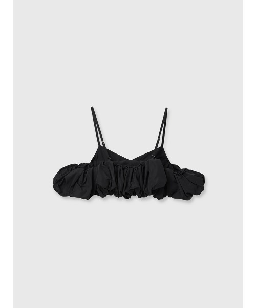 EIMY ISTOIRE（エイミーイストワール）の「ラッフルデザインビスチェ（その他トップス・レディース・ブラック/ホワイト・F）」の8枚目の写真