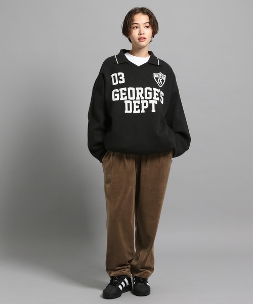 GEORGE'S（ジョージズ）の「ベロアワイドパンツ（その他パンツ・メンズ・ブラック/ブラウン・MEDIUM/LARGE）」の14枚目の写真