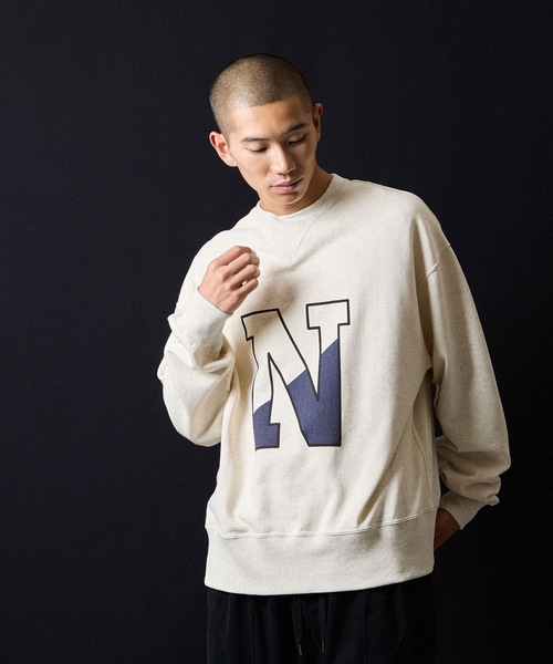 VINTAGE GAZETTE N-LOGO CREWNECK SWEATSHIRT / ヴィンテージ ガゼット