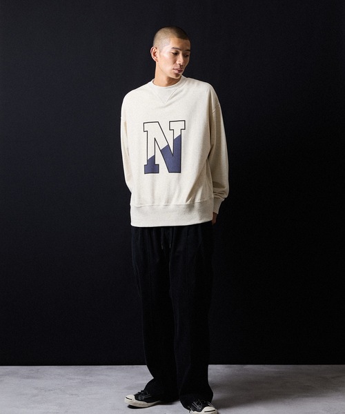 VINTAGE GAZETTE N-LOGO CREWNECK SWEATSHIRT / ヴィンテージ ガゼット