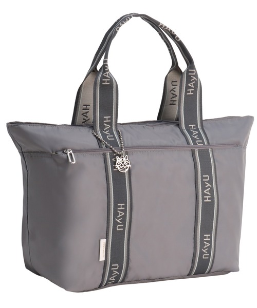 ace.(エース)の「ハユ 折り畳みトートバッグ フォールディング 30L 340g 17862(トートバッグ・レディース・ピンク/ネイビー/ベージュ/グレー・FREE)」の2枚目の写真