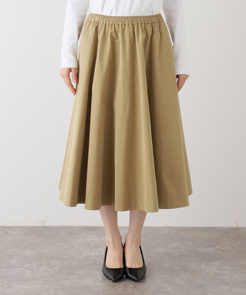 チノギャザーミディスカート（スカート）｜JOURNAL STANDARD relume