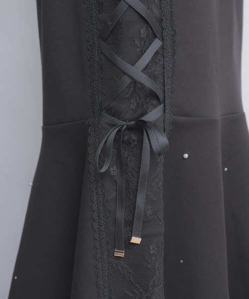 couture BY ROJITA(クチュールバイロジータ)の「【セットアップ対応】レースラインスウェットマーメイドスカート(スカート・レディース・ホワイト/ブラック/グレー/ピンク・FREE)」の19枚目の写真