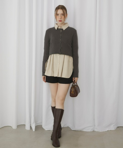 Olu.（オルドット）の「コンパクトボストンバッグ（ボストンバッグ・レディース・ブラウン/ブラック・FREE）」の17枚目の写真