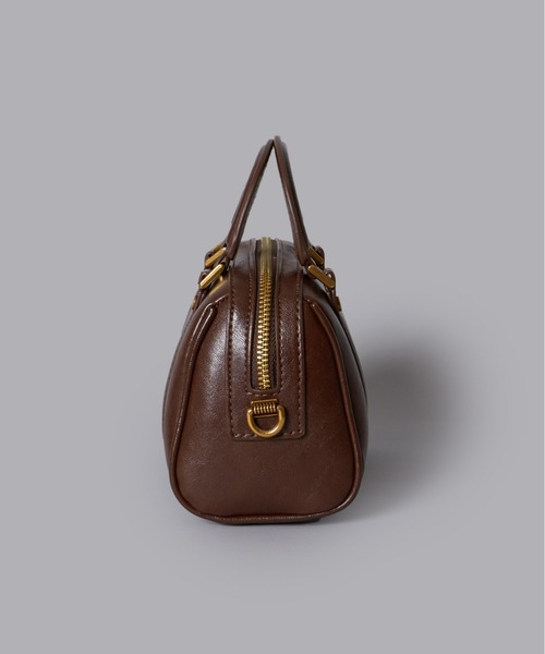 Olu.（オルドット）の「コンパクトボストンバッグ（ボストンバッグ・レディース・ブラウン/ブラック・FREE）」の7枚目の写真